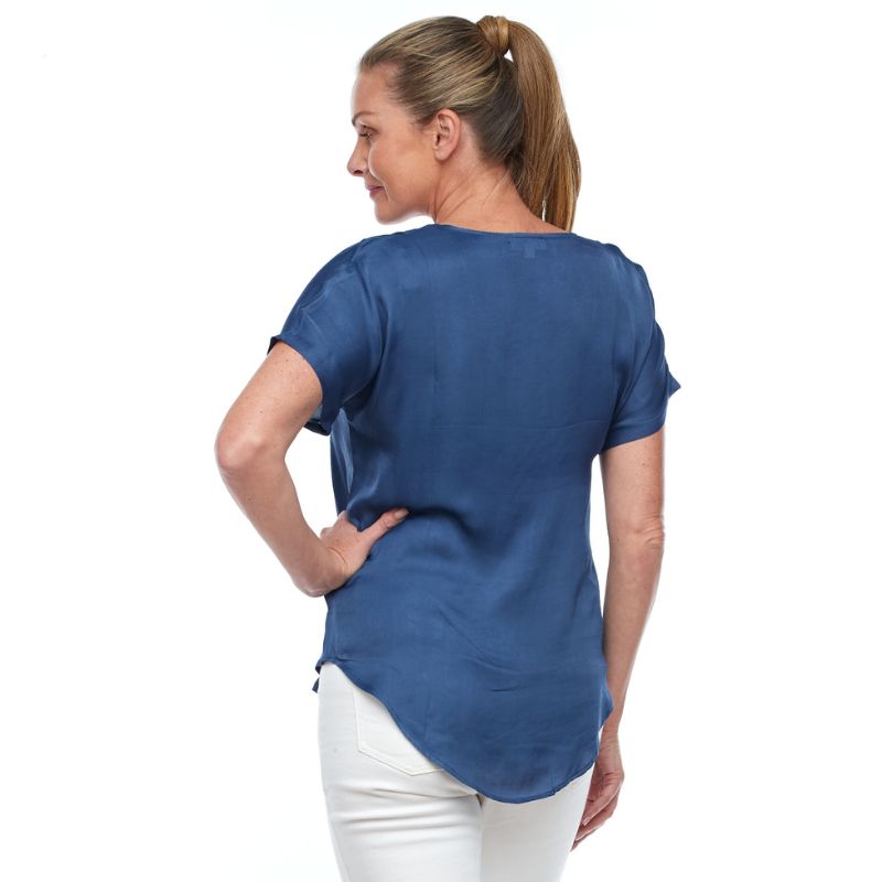 Azure - Bemberg Tops - Claire Powell - back