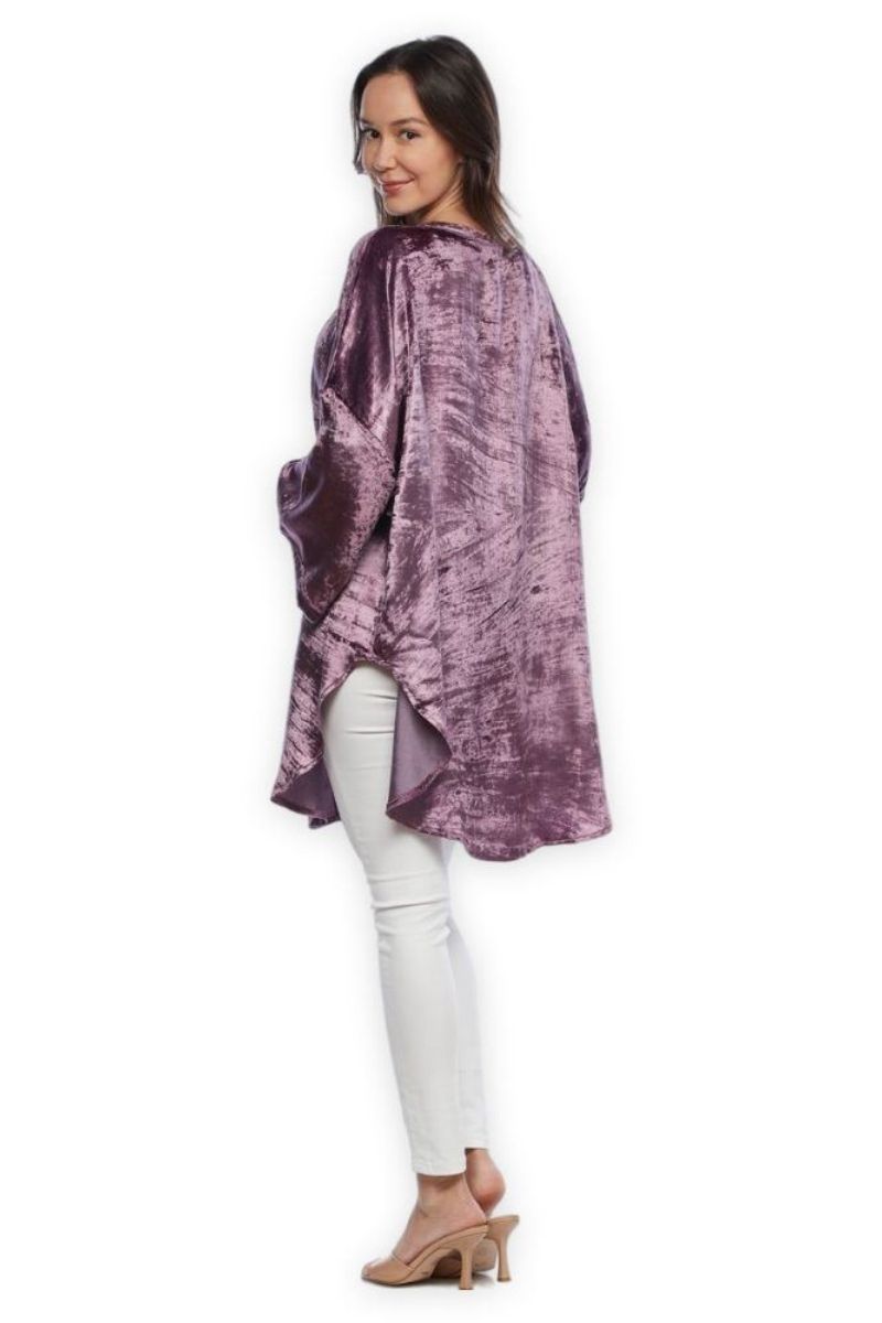 Aubergine Velvet - Outerwear 2