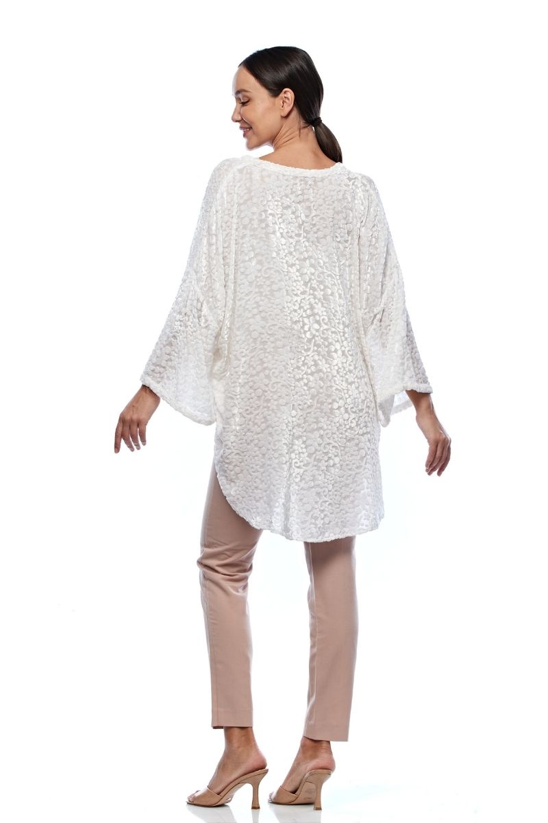 Lace White - Velvet Outerwear2