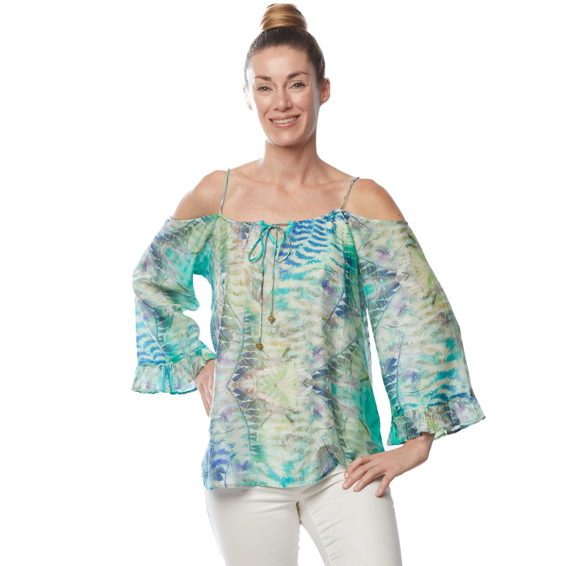 Claire Powell Design Marine Pull Cord Top- front II