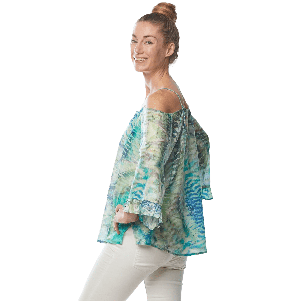 Claire Powell Design Marine Pull Cord Top- front