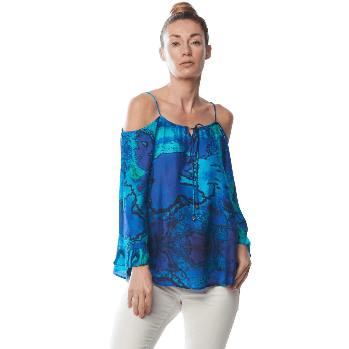 Claire Powell Design Reef Pull Cord Top- front